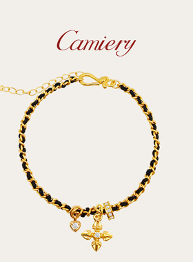 爱心金刚杵手链女生轻奢小众精致