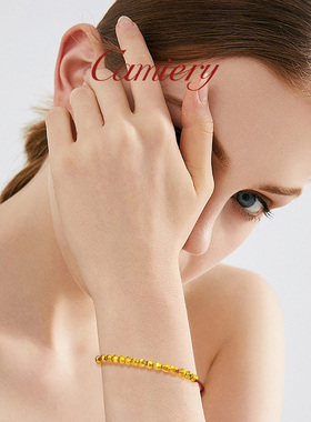 红绳蹦迪珠手链女生女款轻奢小众