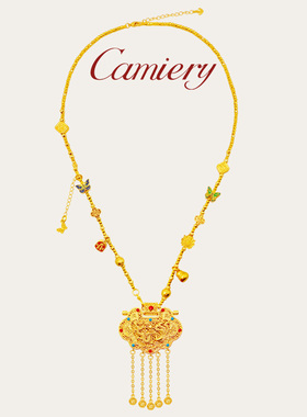 龙凤锁包项链女款高级感轻奢小众