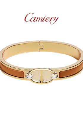 猪鼻子手镯女款18k金高级感配饰