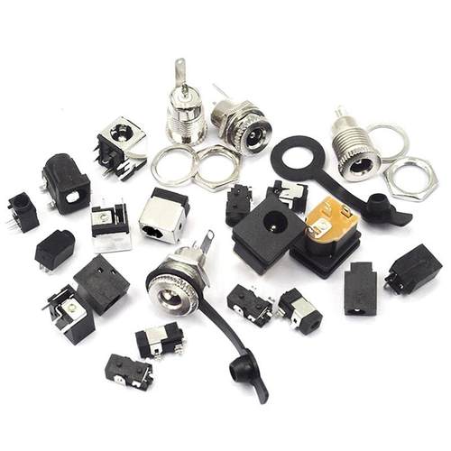 DC电源插座母座 5.5*2.1/2.5/3.5MM 099/003A/050/044/023/007B - 图1