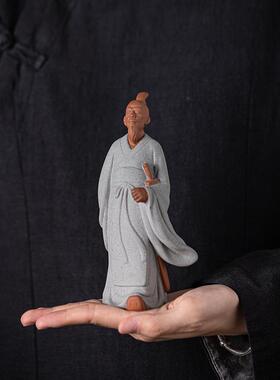 陶瓷历史人物、齐园陶瓷雕像、饰品、新型中国风饰品、盆景假山、