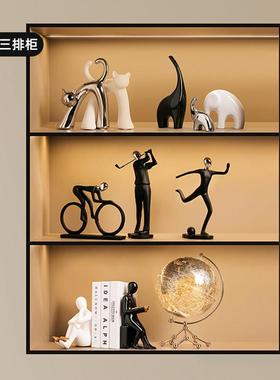 北欧轻奢简约桌面家居玄关大象动物电视柜酒柜装饰品工艺品摆件