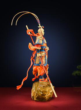 铜掌柜孙悟空饰品铜猴猴猴收集创意家居客厅装饰黄铜工艺品