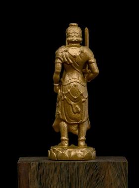 简修行不动尊菩萨摆件不动明王菩萨属鸡随身佛像精致迷你小号雕像