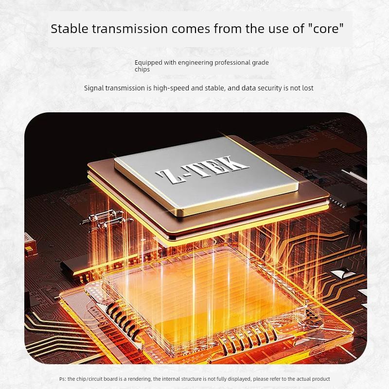 Ztek USB转串口线缆Rs232工业级Com口db9 pin公Pl2303芯片Ze394C - 图3