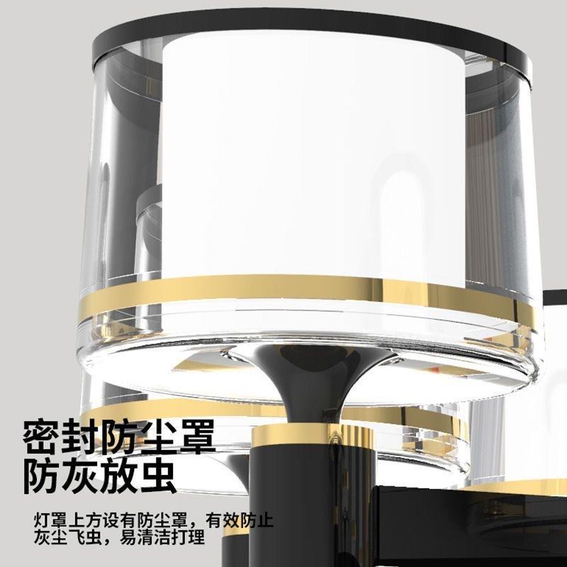 客厅吊灯2025新款防尘防蚊简约现代灯具大全家用餐厅灯卧室灯北欧 - 图2