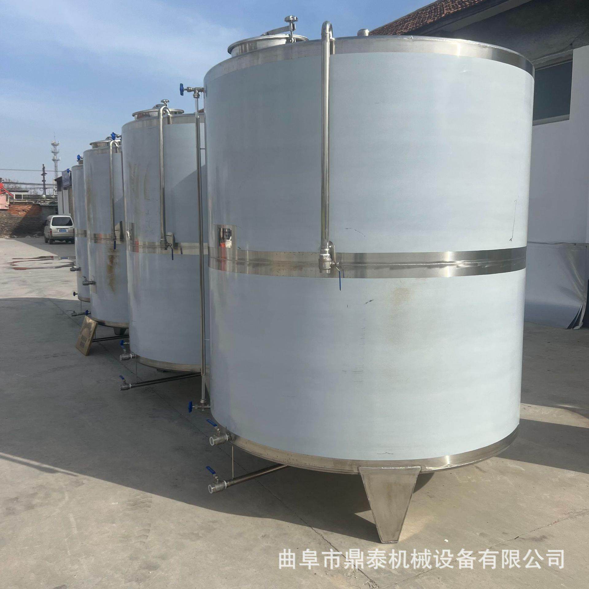 商用化工液体十吨储酒罐 食品级液体食用油储罐 鼎泰现货多规格白,淘宝优惠券,粉丝福利购,淘宝优惠卷