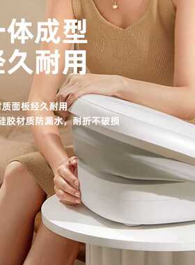 金正可折叠泡脚桶全自动加热恒温足浴盆家用便携式电动按摩洗脚桶