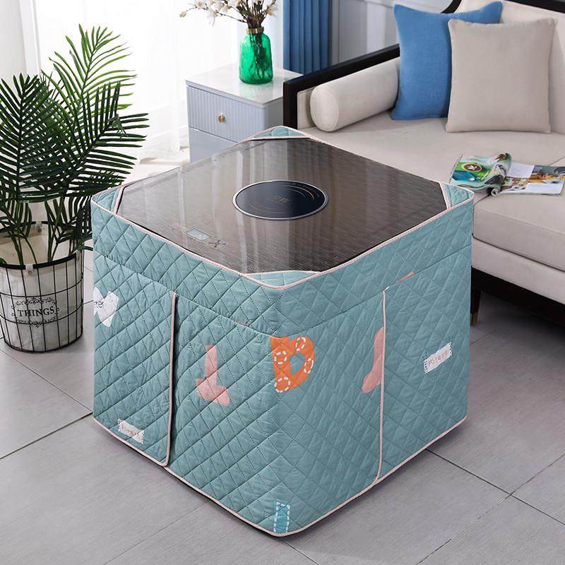 新款高档冬季电炉罩烤火桌子套被烤火桌布加厚正方形电暖炉取暖天,淘宝优惠券,粉丝福利购,淘宝优惠卷