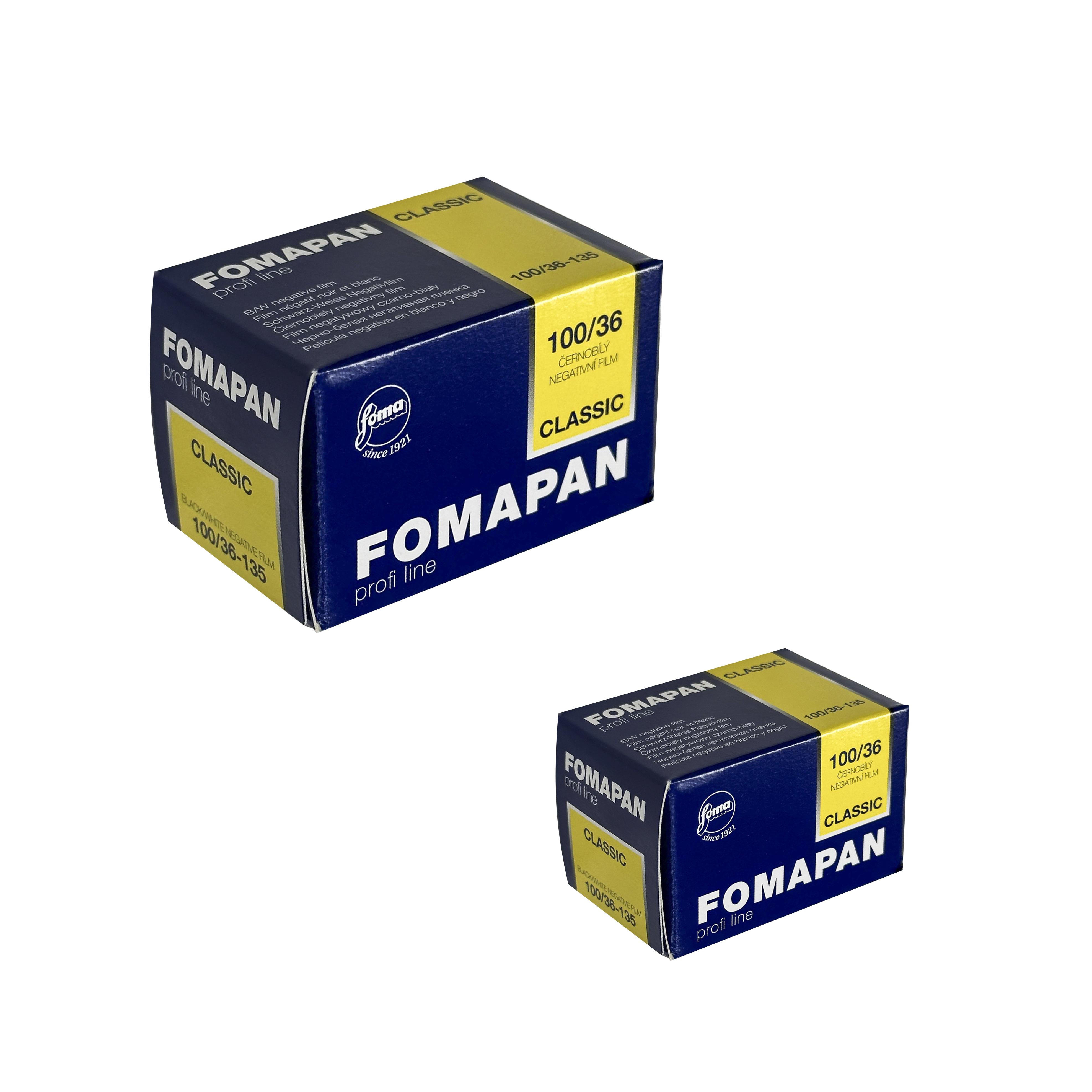 135LFANI5222福马依伊尔福PAN100 200 400FP4/HP5黑白胶卷冲洗 - 图0