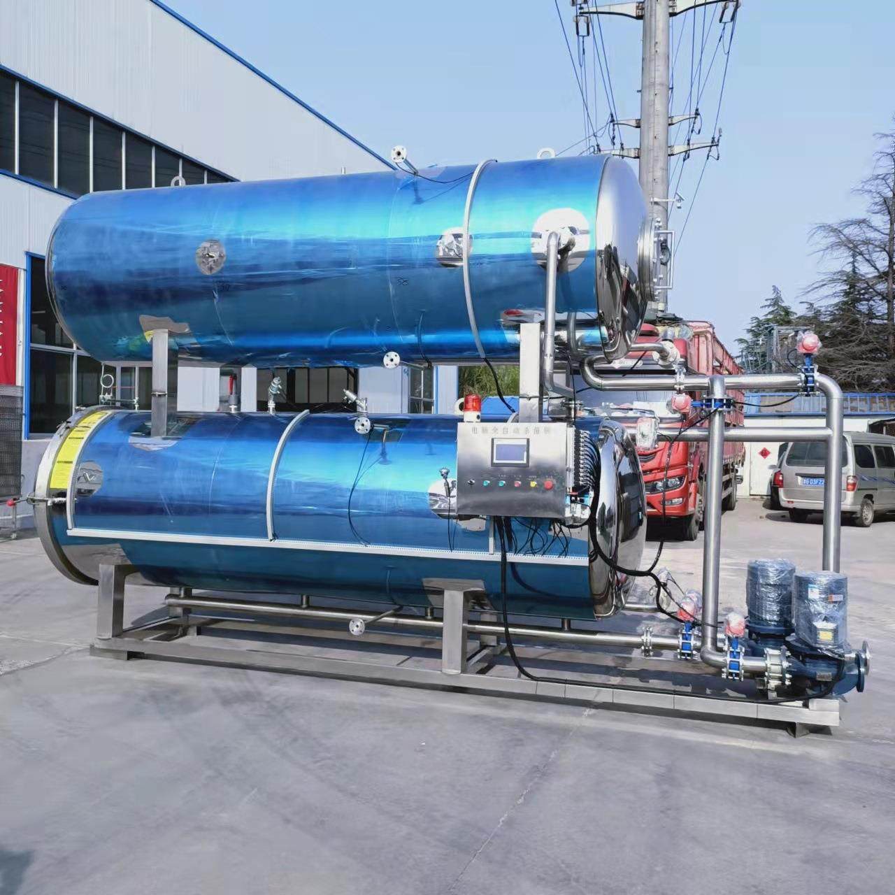 高温高压卧式杀菌釜肉制品卤蛋杀菌釜玉米熟食燕窝粽子灭菌设备,淘宝优惠券,粉丝福利购,淘宝优惠卷