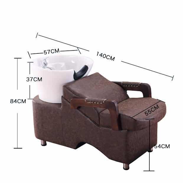 洗头床理发店 发廊专用洗发床洗头椅厂家直销冲水床陶瓷盆美发床,淘宝优惠券,粉丝福利购,淘宝优惠卷