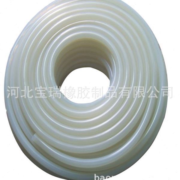硅胶管乳白色工业硅胶管红色夹布工业硅胶管白色耐温硅胶软管 - 图2