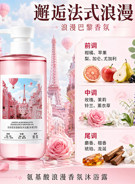 北欧早晨氨基酸除螨留香沐浴露