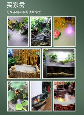 超声波雾化头假山流水喷泉喷雾加湿器配件雾化加湿器制造雾灯12