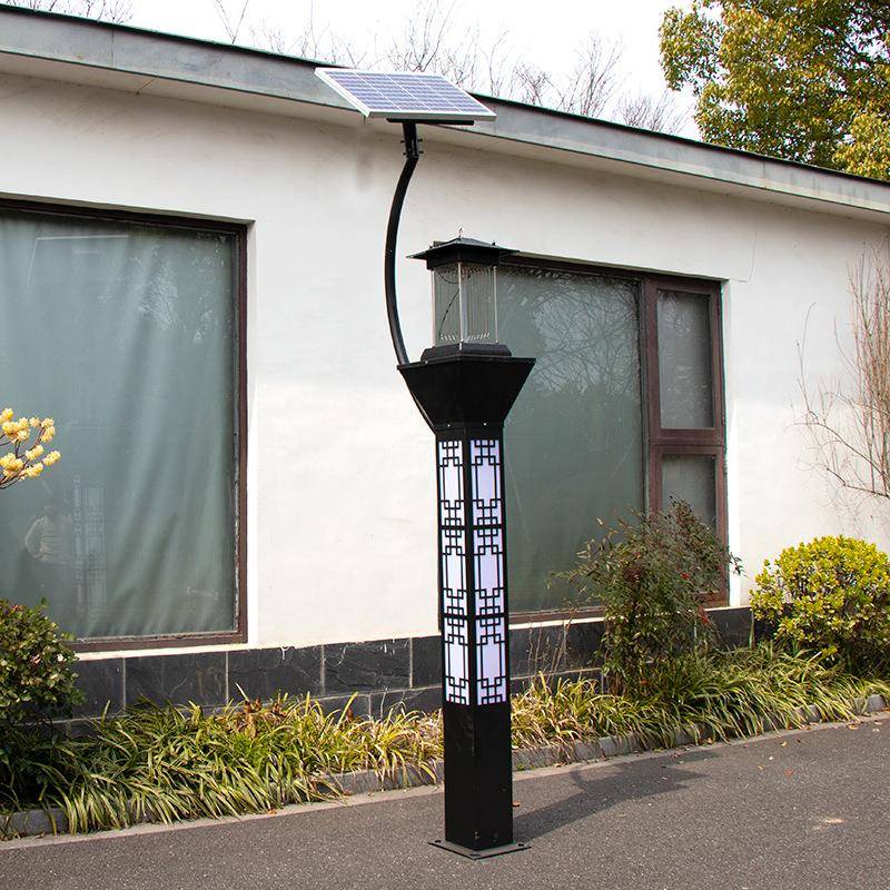 太阳能景观农用杀虫灭虫灯灭蚊灯户外频振式鱼塘养殖果园庭院小区 - 图1