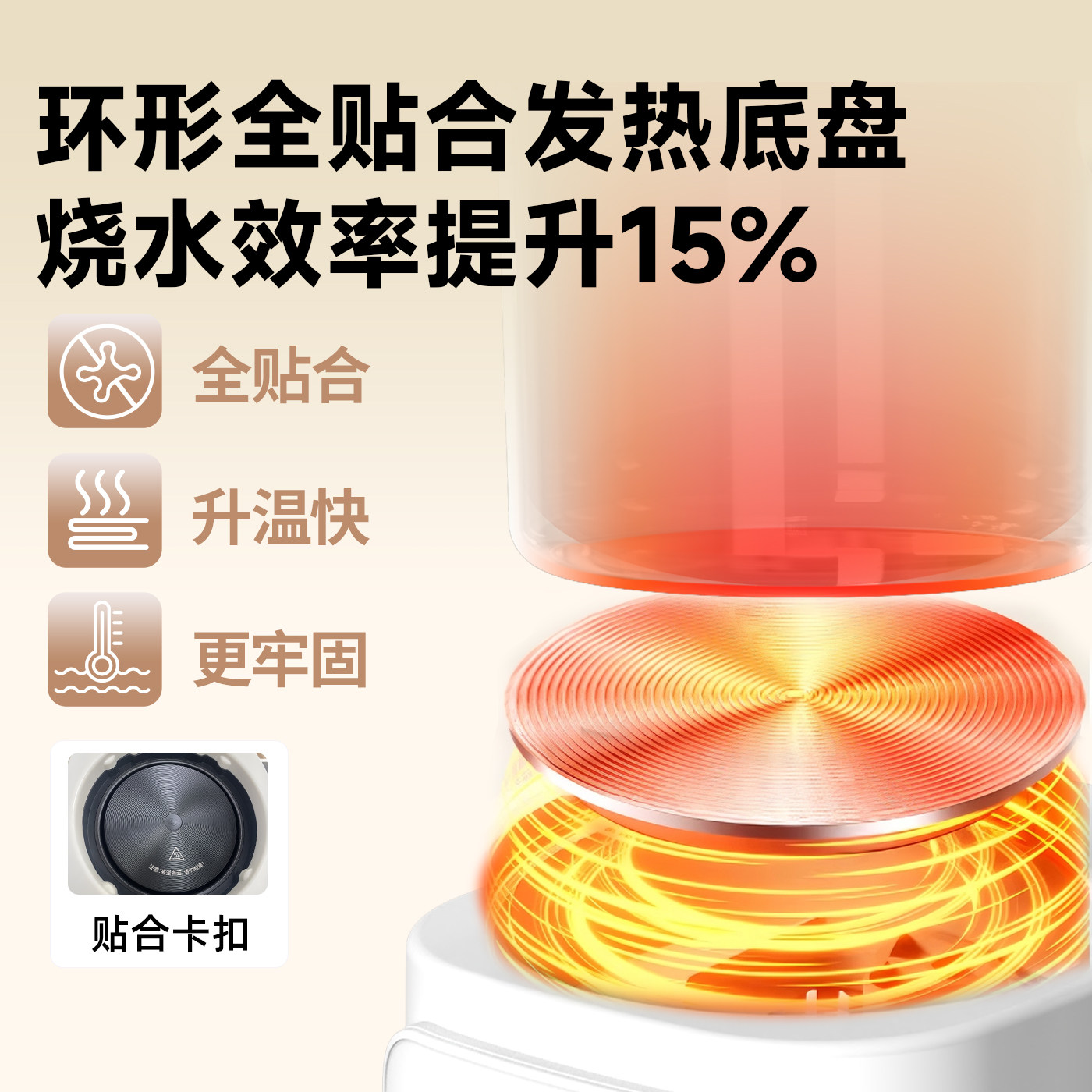 奥克斯全玻璃恒温水壶婴儿专用泡奶机宝宝温奶调奶器家用烧水壶,淘宝优惠券,粉丝福利购,淘宝优惠卷