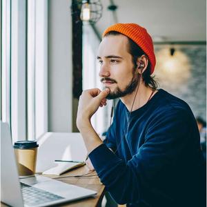 铁三角CKD3C有线耳机typec接口高音质入耳式耳机带麦克风线控