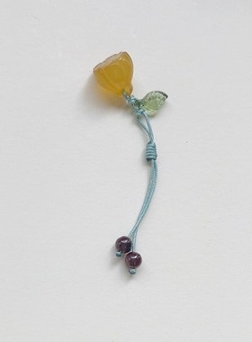 玛瑙莲蓬茶壶吊坠紫砂p壶小提溜西施壶手工吊饰吊坠盖子挂件叶子