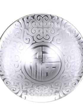 斗笠杯银杯子纯夫手鎏银茶陶瓷功品茗工茶碗镶银主人杯杯单杯茶盏