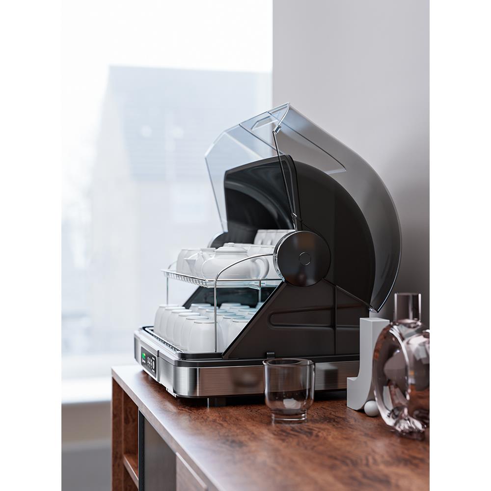 Tea set disinfection cabinet small disinfection cabinet tea cup special dryer all-in-one tea ceremony office desktop cup storage