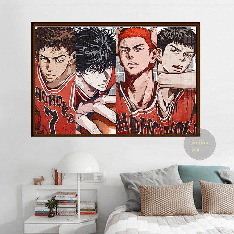 卡通钻石画2025新的手工贴纸灌篮大师客厅卧室5D点钻石十字绣满钻,淘宝优惠券,粉丝福利购,淘宝优惠卷