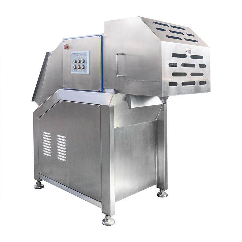 厂家直供商用全自动切块机304不锈钢冻肉切割机液压冻肉切块机 - 图3