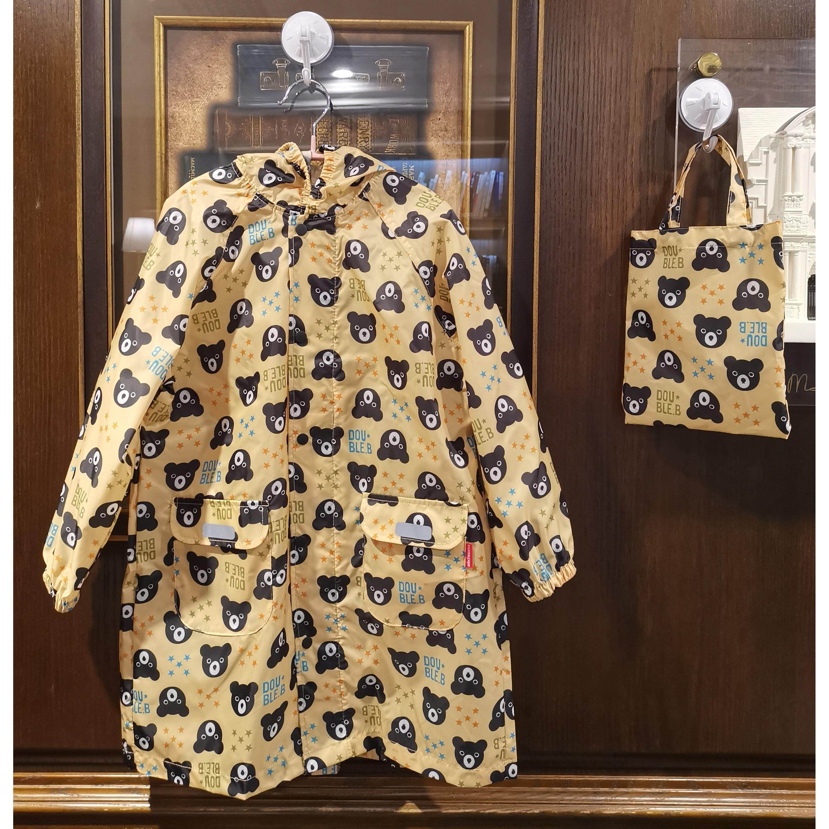 新2025时尚卡通轻薄速干 干学生儿童外穿雨衣幼儿园防水长版拉炼,淘宝优惠券,粉丝福利购,淘宝优惠卷