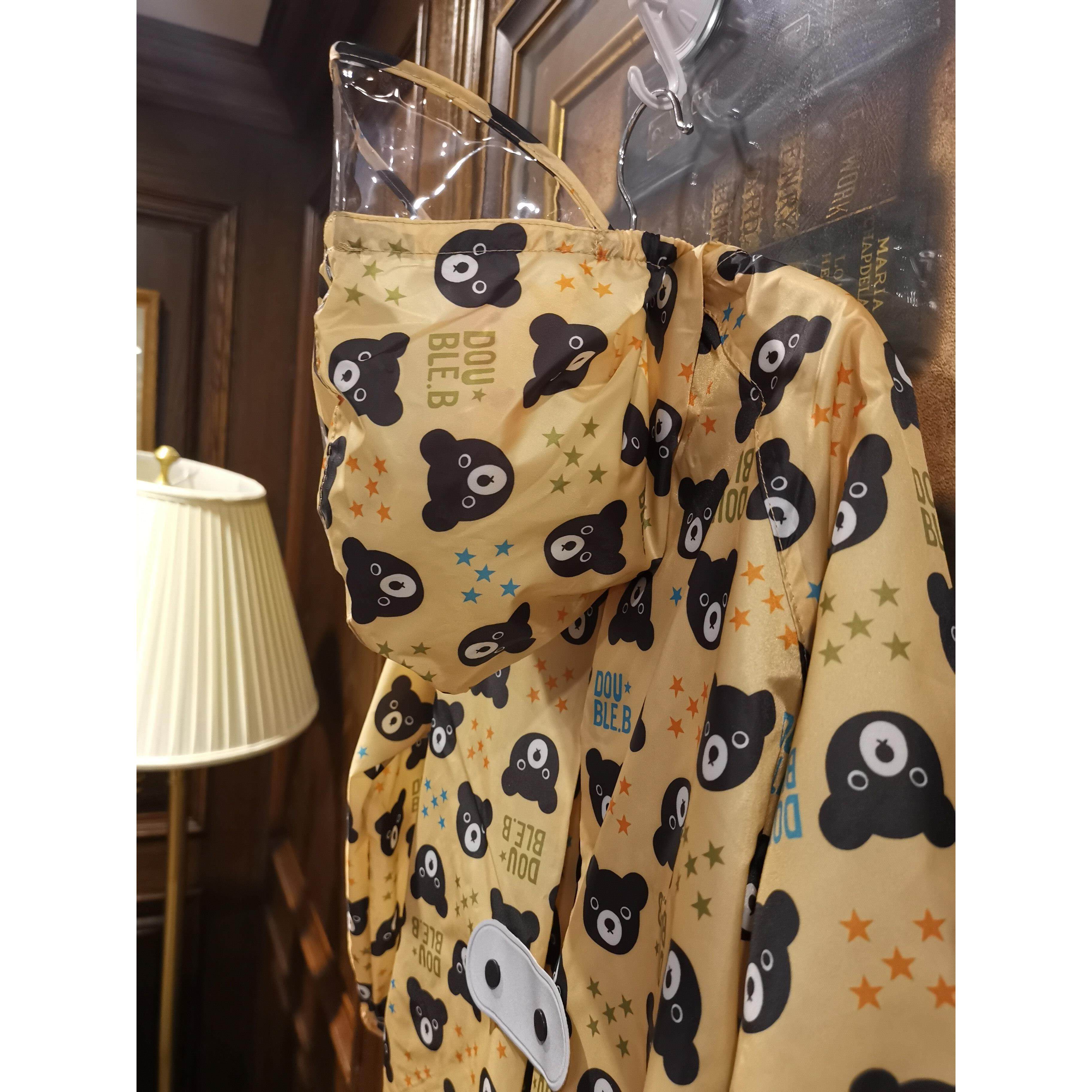 新2025时尚卡通轻薄速干 干学生儿童外穿雨衣幼儿园防水长版拉炼,淘宝优惠券,粉丝福利购,淘宝优惠卷