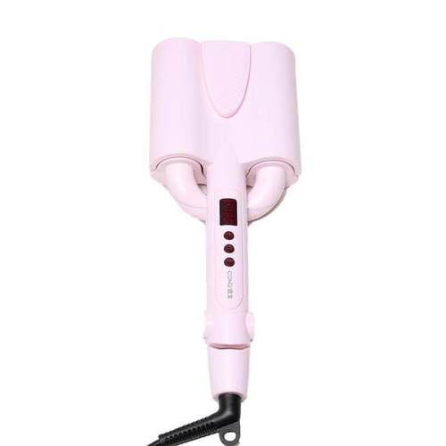 卷发棒蛋卷棒水波纹泡面头三管玉米烫大波浪宿舍用小功率26mm - 图1