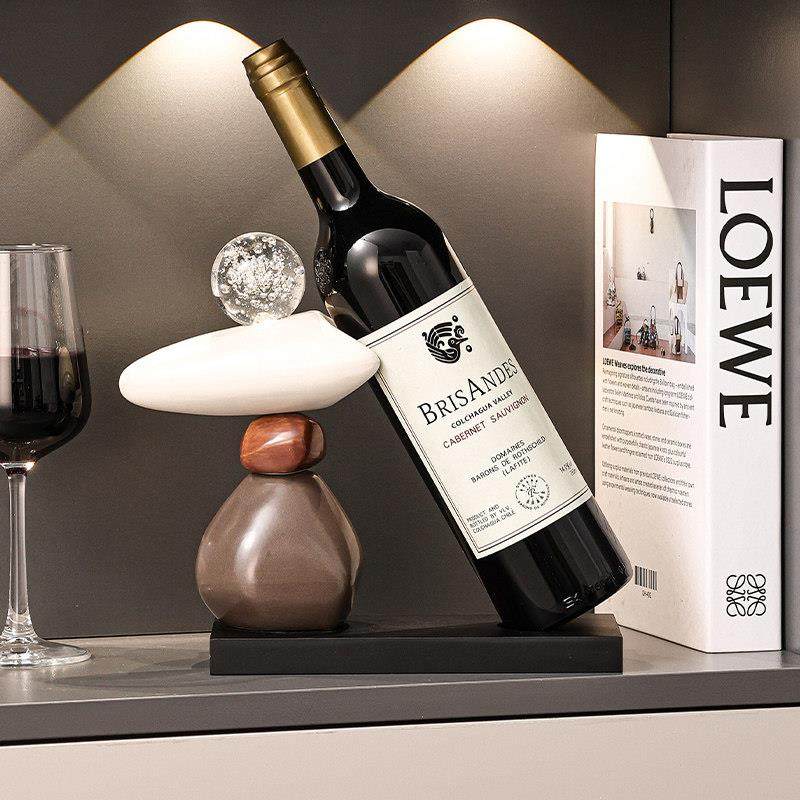 时来运转红酒架摆件酒柜装饰品轻奢高档高级感客厅家居餐边柜新款,淘宝优惠券,粉丝福利购,淘宝优惠卷