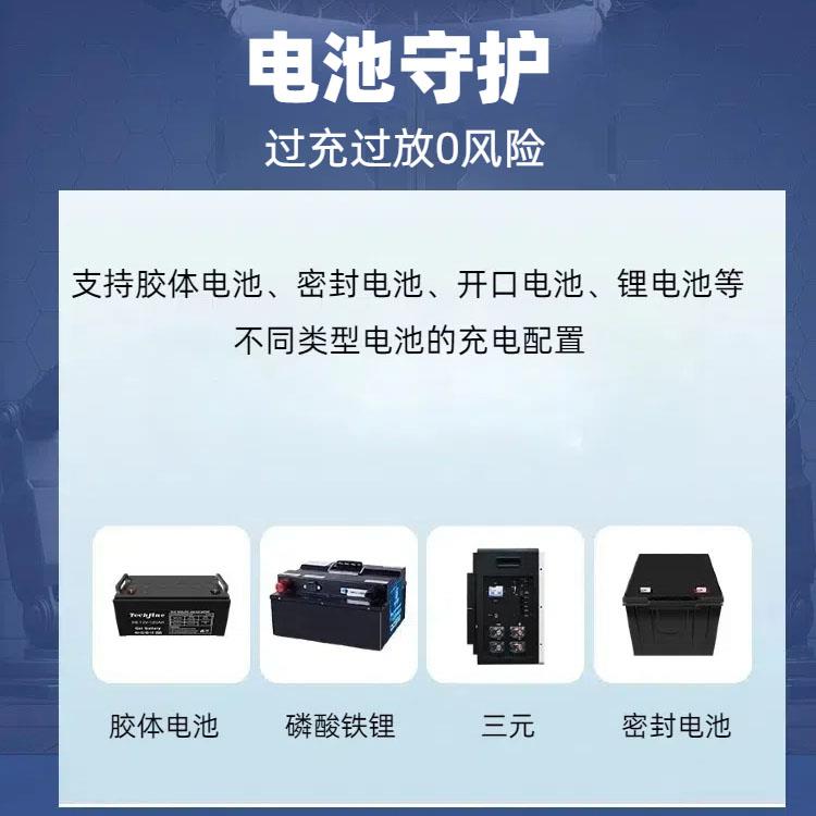 mppt太阳能控制器全自动通用光伏板智能锂电池充电12V24V48V - 图1