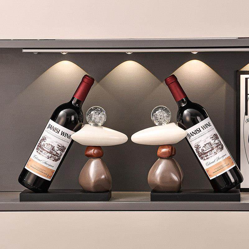 时来运转红酒架摆件酒柜装饰品轻奢高档高级感客厅家居餐边柜新款,淘宝优惠券,粉丝福利购,淘宝优惠卷