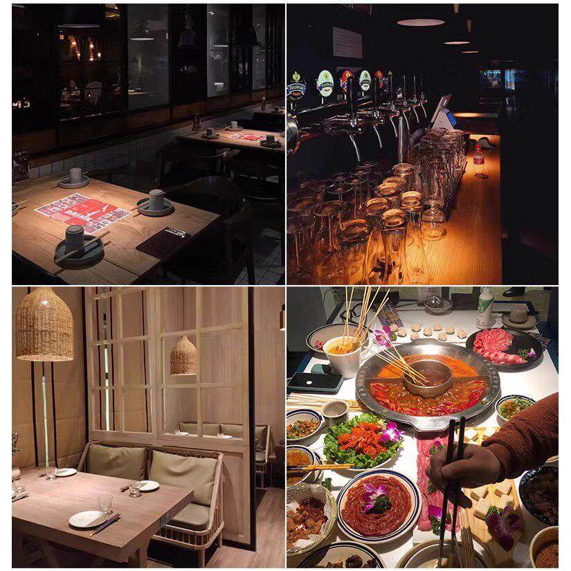 可调焦变焦led射灯三色变光7W10W12W聚光E27螺口灯泡餐饮餐厅餐桌,淘宝优惠券,粉丝福利购,淘宝优惠卷