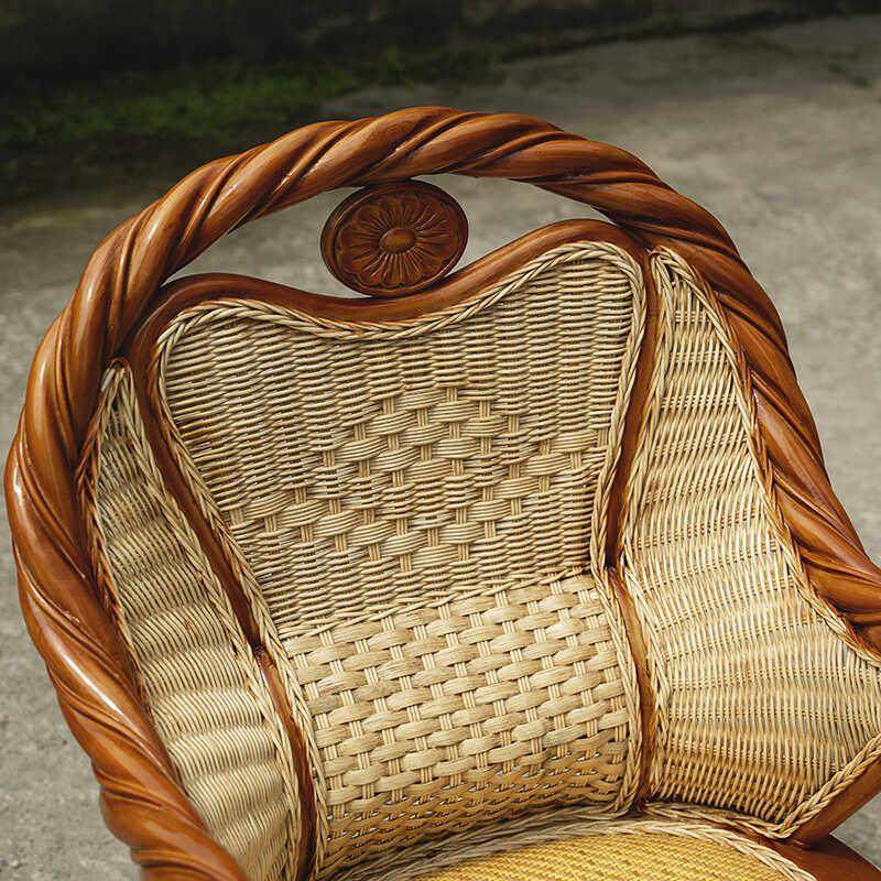 藤椅天然真藤厂家直销靠背儿童凳子单人家用老年人阳台藤编小滕椅,淘宝优惠券,粉丝福利购,淘宝优惠卷