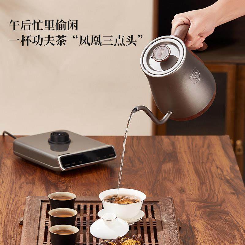 细长嘴316不锈钢全自动底部上水烧水壶咖啡泡茶专用自吸电热水壶,淘宝优惠券,粉丝福利购,淘宝优惠卷