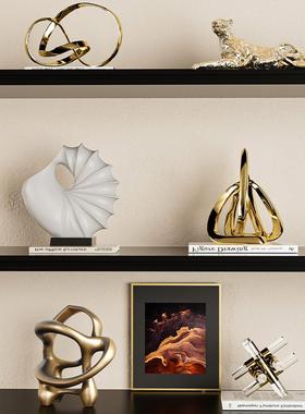 法式古组艺合侘寂风高级感覆装饰古品术雕20250731塑客厅样中板间