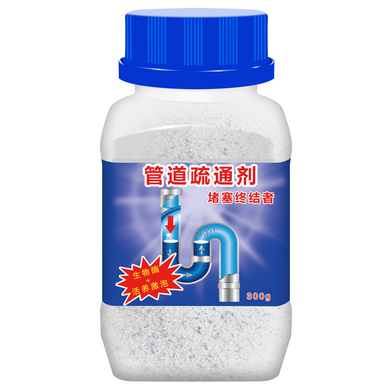 强力管道疏通剂下水道厕所马桶清洁剂厨房溶解油污除臭堵塞神器
