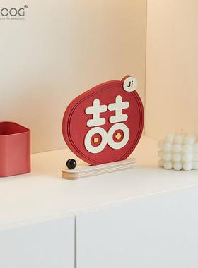 EMITDOOG乔迁创意摆件新家居布置客厅玄关电视柜轻奢新年装饰用品