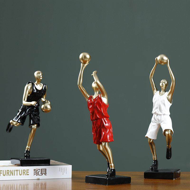 现代简约创意篮球摆件家居电视酒柜客厅书房装饰品轻奢高档摆设,淘宝优惠券,粉丝福利购,淘宝优惠卷