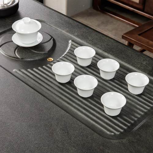 阳台茶桌椅组合轻奢极简功夫泡茶桌实木书房办公室茶室家用小茶台 - 图2