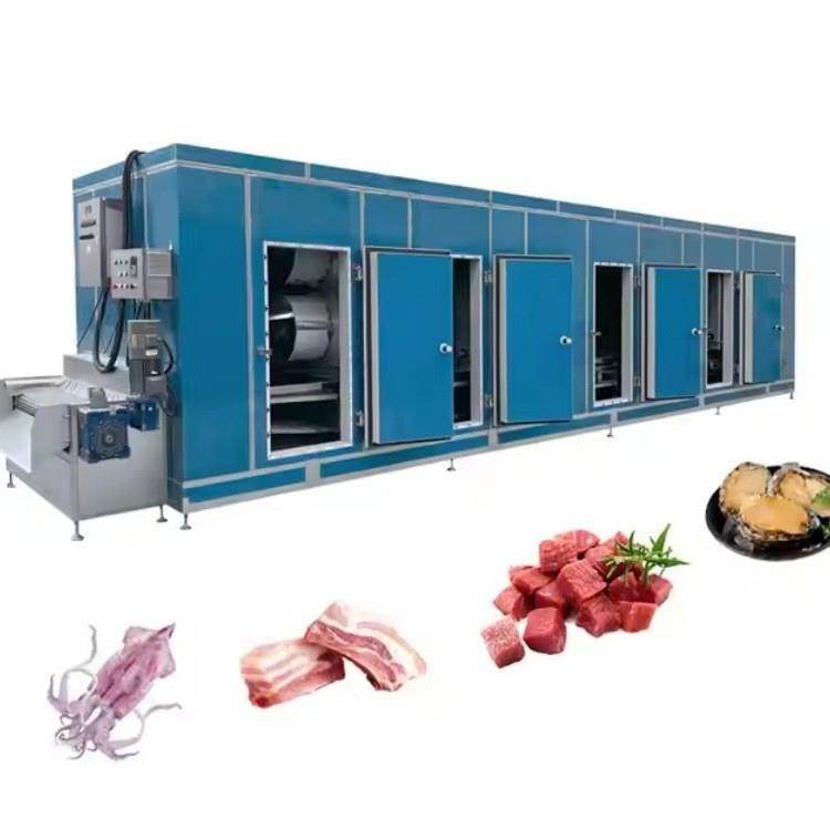 商用海产品速冻流水线 生胚包子速冻柜 牛排羊肉隧道式速冻机,淘宝优惠券,粉丝福利购,淘宝优惠卷