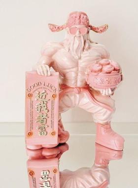 财神爷摆件招财进宝办公室桌面装饰品店铺开业礼品送朋友创意礼物