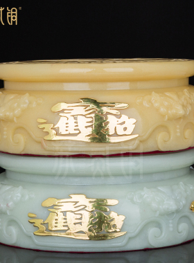 汉白玉佛像增高底座家用佛堂摆件