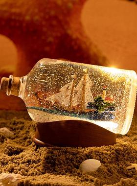 创意办公室桌面客厅摆件家居装饰品水晶球款乔迁新居礼品开业礼物