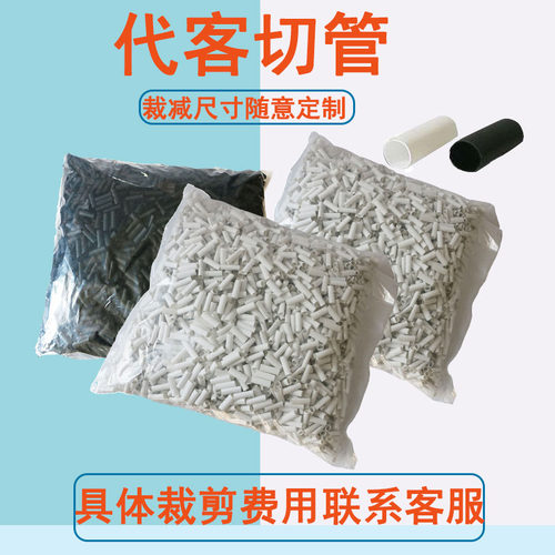 黑色热缩管RoHS环保热缩绝缘套管热收缩管塑料伸收缩加厚电工电线 - 图1
