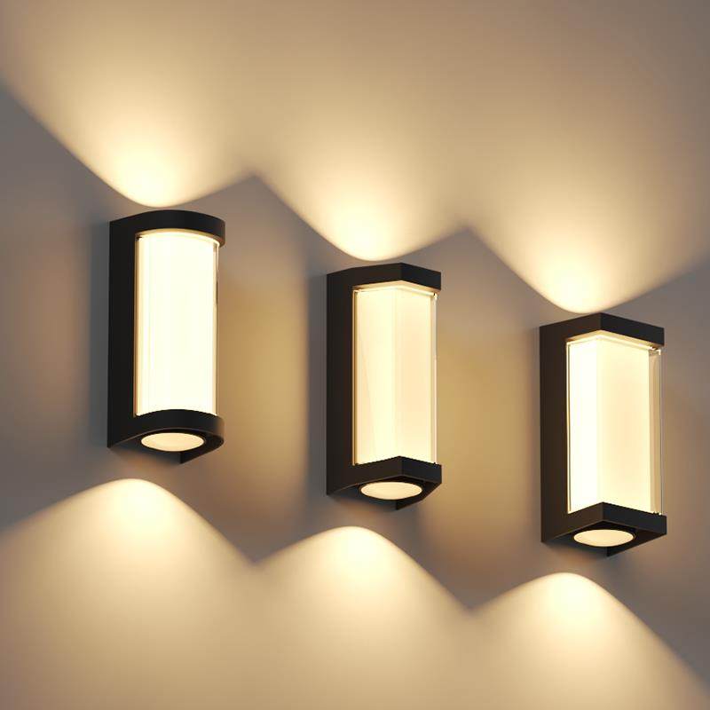 LED户外射灯围庭院灯走廊阳台露台门前露台室外防水墙壁灯洗墙灯,淘宝优惠券,粉丝福利购,淘宝优惠卷