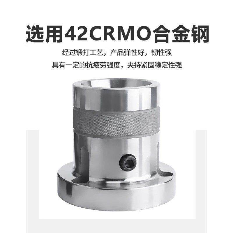 数控车床后拉式主轴夹头座36机46机52机0640型机床轴头法兰套筒座,淘宝优惠券,粉丝福利购,淘宝优惠卷