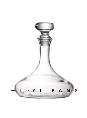 一匚 现代高端家居边柜酒柜红酒醒酒器高脚杯 样板间套装设计摆件